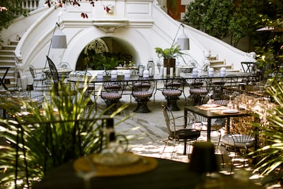 El jardín de Raimunda en la Casa América, en una imagen cedida.