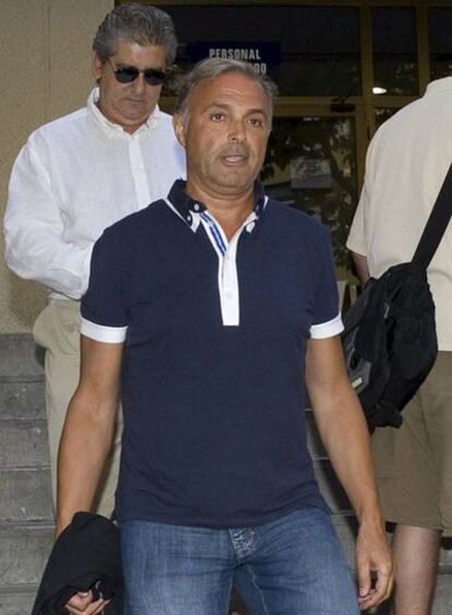 Antoni Palerm, tras declarar ayer sobre el<i> caso Palma Arena.</i>