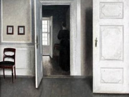 'Interior. Strandgade 30' (1901), del artista danés Vilhelm Hammershoi. 
 