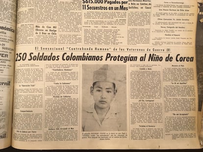 Un artículo del periódico 'El Espectador' acerca del caso del niño coreano llevado a Colombia.