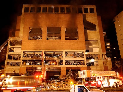 Un carro bomba explotó en el club El Nogal, en Bogotá, el 7 de febrero de 2003.