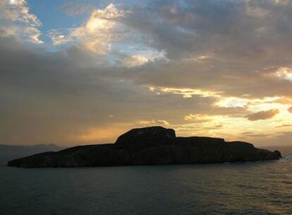 Una de las islas de Chafarinas.