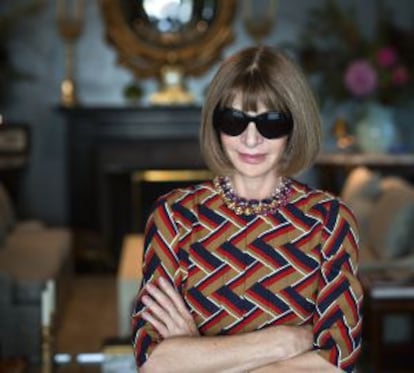 Anna Wintour, en Madrid.