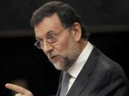 Rajoy, en el Congreso en una fotografía de archivo.