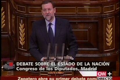 Mariano Rajoy responde esta tarde al discurso pronunciado por la mañana por José Luis Rodríguez Zapatero.