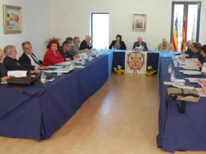 Pleno del Consell de Cultura en Monforte del Cid.