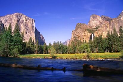 El valle Yosemite, en una imagen de la serie Norte América.