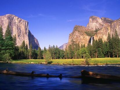 El valle Yosemite, en una imagen de la serie Norte Am&eacute;rica. 