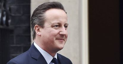 El ex primer ministro británico David Cameron