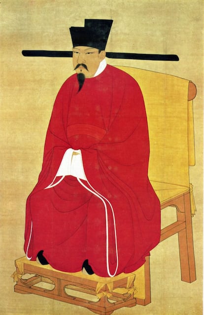 El emperador Shenzong (1048-1085) fue el sexto emperador de la dinastía Song en China, que en ese momento era uno de los imperios más poderosos económicamente de su tiempo. Movía entre el 25% y el 30% de la producción mundial.