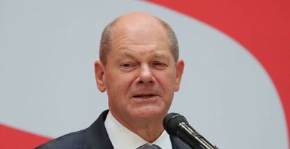 El canciller alemán, Olaf Scholz.