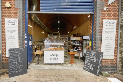 La panadería St Johns, situada en la milla de Bermondsey, en Londres (Inglaterra).