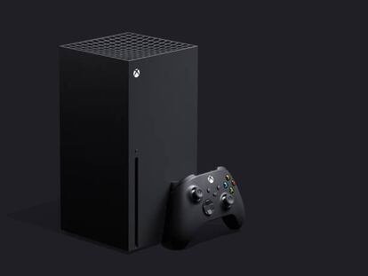 Imagen de la nueva Xbox Series X.
