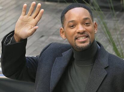 Will Smith, esta mañana en Madrid.