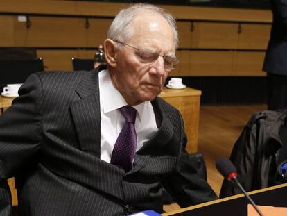 El ministro alem&aacute;n de Finanzas, Wolfgang Sch&auml;uble