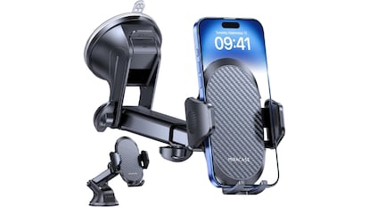 View of the discounted mobile stand on Amazon.