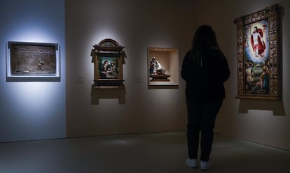 
El BBVA ha presentado este miércoles en Bilbao una exposición de su propia colección, que incluye cerca de 40 piezas distribuidas en cuatro capítulos en los que se propone un encuentro entre la colección de arte antiguo y obras contemporáneas.