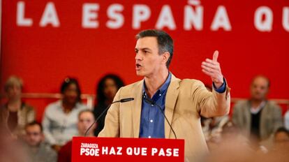 El Presidente del Gobierno, Pedro Sánchez. 