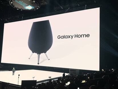 Presentación del Samsung Galaxy Home en Nueva York. 