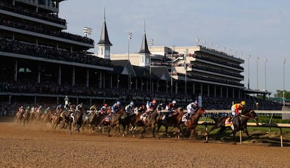 Imagen del Kentucky Derby de 2016.