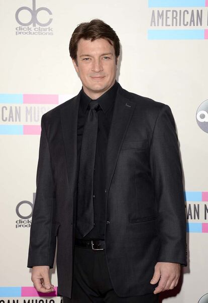 El actor Nathan Fillion.