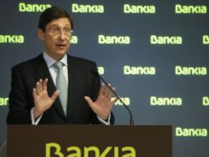 El presidente de Bankia, Jos&eacute; Ignacio Goirigolzarri. 