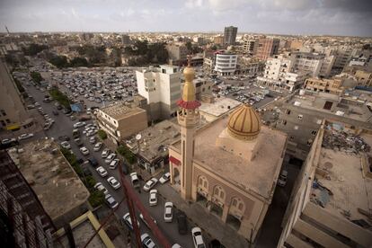 Vista de la ciudad Libia de Misrata.