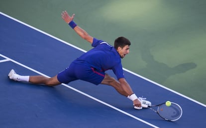 Novak Djokovic, en la final.