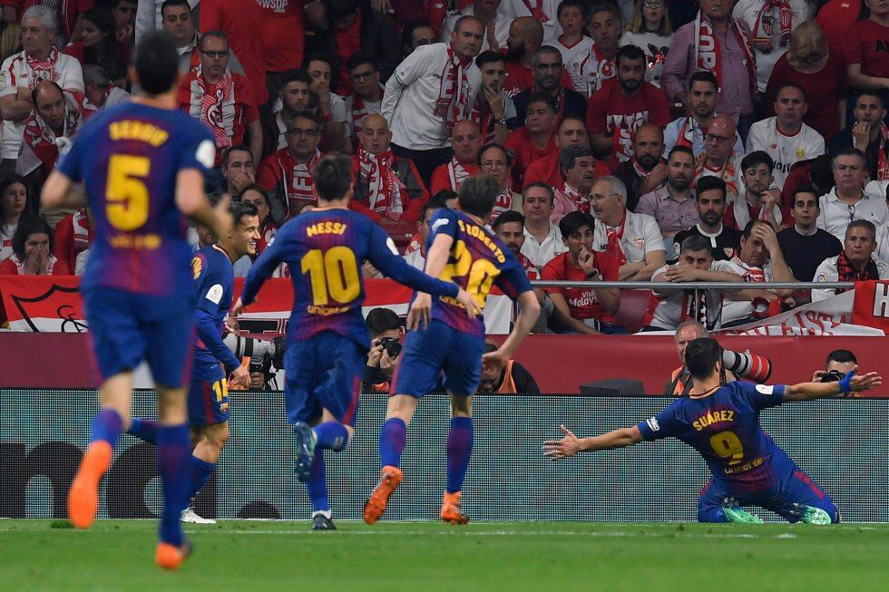 Sevilla - Barcelona, la final de la Copa del Rey en imágenes | Fotos ...