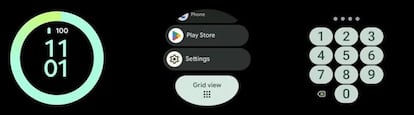 Interfaz de Wear OS 6