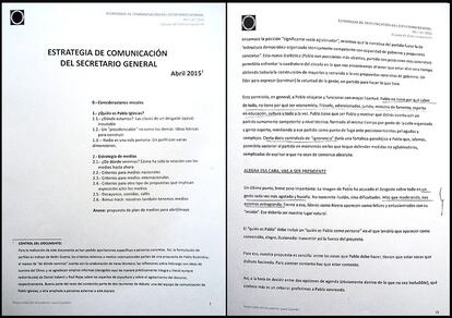 Informe sobre la estrategia de comunicación de Podemos.