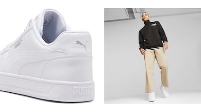 Estas zapatillas Puma para hombre​ combinan con todo.
