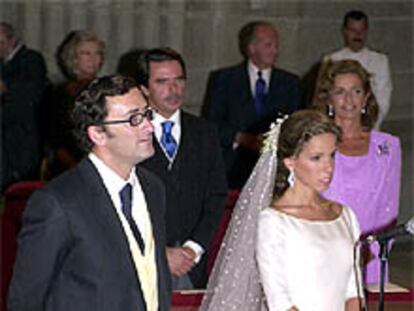 Ana Aznar se casa con Alejandro Agag en El Escorial