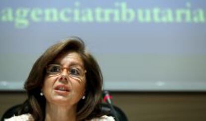 La directora de la Agencia Tributaria, Beatriz Viana. 