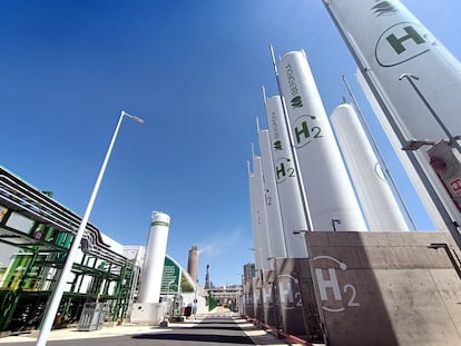 Planta de hidrógeno verde de Iberdrola en Puertollano (Ciudad Real).