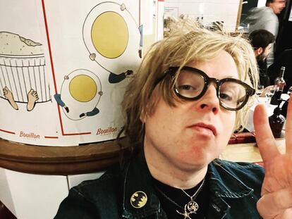 Ryan Adams en una fotografía de su Instagram.