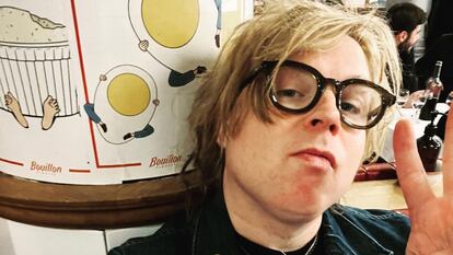 Ryan Adams en una fotografía de su Instagram.