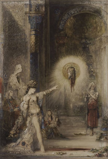 'La aparición' (1876), de Gustave Moreau.