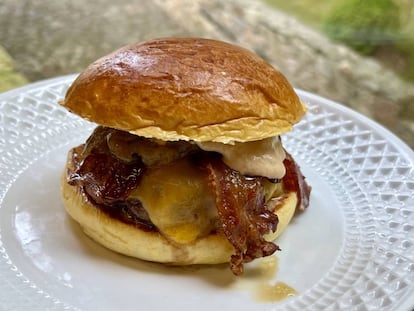 Hamburguesa de Berty's Burger (Gijón), segunda clasificada. J.C. CAPEL