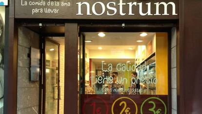 Imagen de un establecimiento de Nostrum, cadena propiedad de Home Meal.