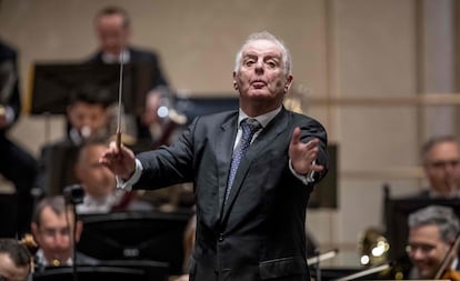 Daniel Barenboim, en una actuación en Berlín en 2018.