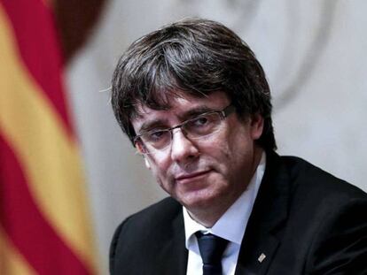 Carles Puigdemont en una imagen de archivo. 