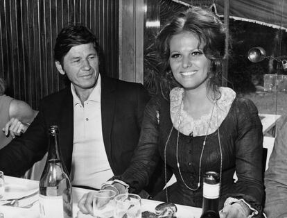 Charles Bronson y Claudia Cardinale en 1968.