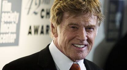 El actor Robert Redford, a su llegada a la gala.