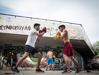 Entrenar cuerpo y mente para sobrevivir a Lesbos