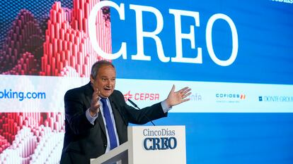 El ministro de Industria y Turismo, Jordi Hereu, durante el evento CREO de Cinco Días 2024 en Madrid.