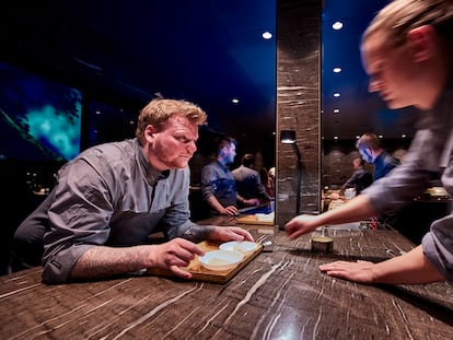 Rasmus Munk, head chef and co-owner of the Alchemist restaurant in Copenhagen, Denmark.