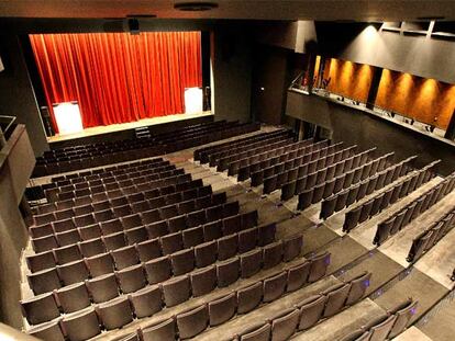 Platea del reformado teatro Goya de Barcelona, que reabre sus puertas.