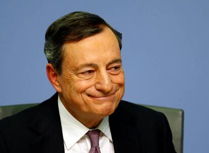 Mario Draghi, presidente del BCE