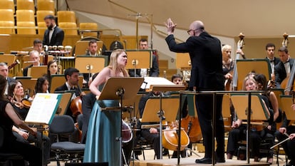 Una imagen del concierto Focus de la Orquesta y Coro Nacionales de España del viernes 2 de junio.